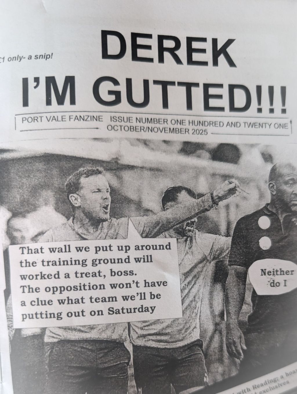 Port Vale: Derek I’m Gutted!!! – The End of an&nbsp;Era