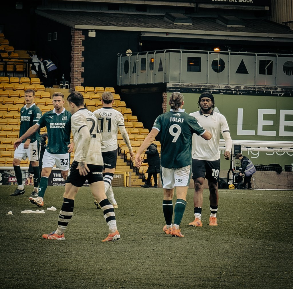 Port Vale 0-1 Plymouth Argyle: Life Extinct